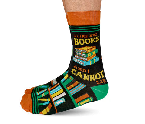 Uptown Sox - Men's - Big Books Socks for HIM