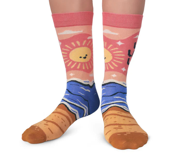 Uptown Sox - Women's - Live, Laugh, Leave Socks for HER