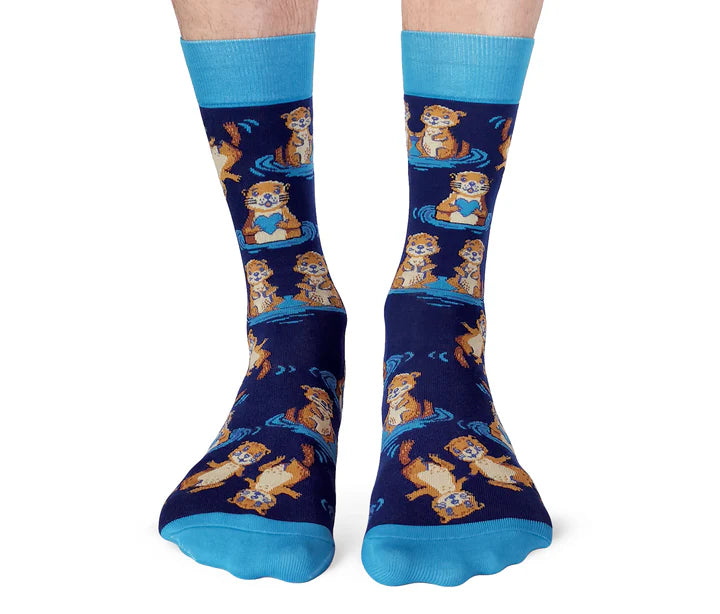 Uptown Sox - Men's - Otterly Adorable Socks for HIM