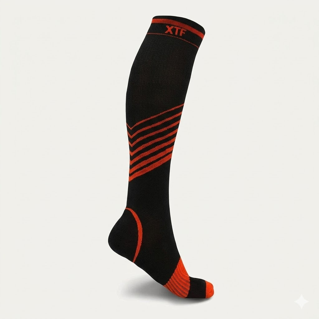 Extreme Fit - V-STRIPED KNEE HIGH - Men's - L/XL