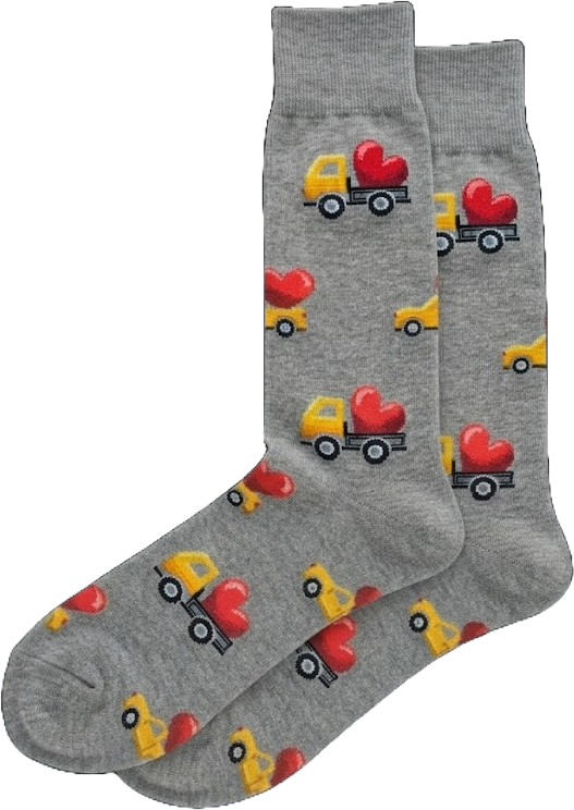 Hot Sox - Men - VALENTINE TRUCK Crew Socks