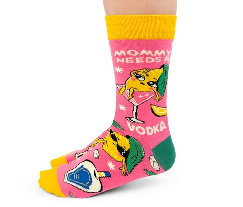 Uptown Sox - Women's - VODKA MOM Socks for HER
