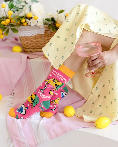 Uptown Sox - Women's - VODKA MOM Socks for HER