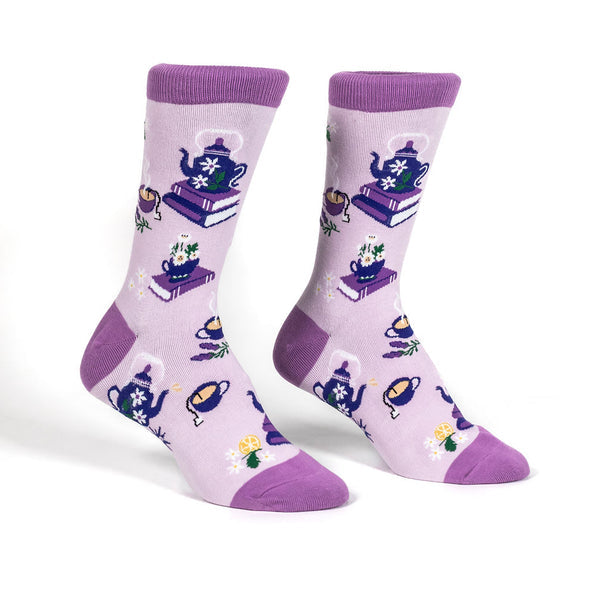 Sock it to Me - You Are Just My Cup of Tea - Crew Socks