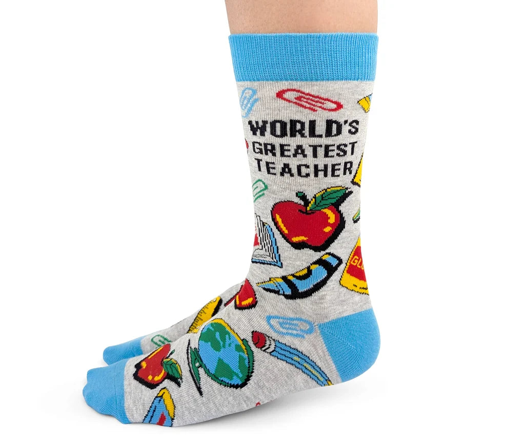 Uptown Sox - Women's -  TEACHER'S PET 2.0 Socks for HER