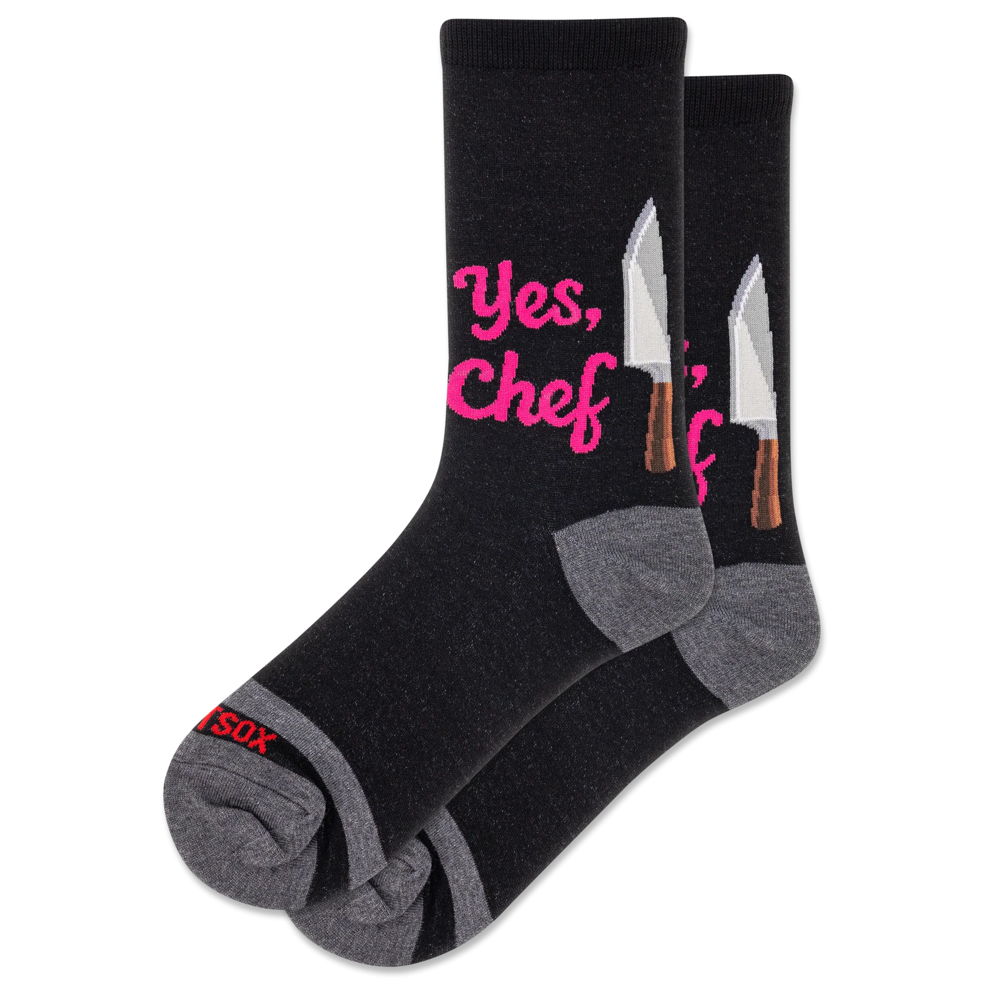 Hot Sox - Women - YES, CHEF Crew Socks