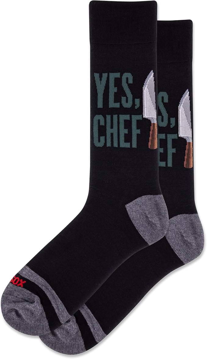 Hot Sox - Men - YES, CHEF Crew Socks