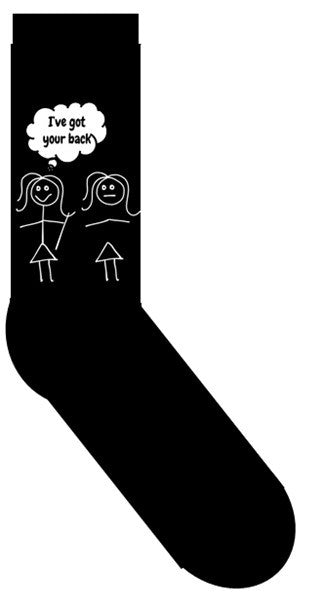 moJJa - Women's - I've got YOUR BACK Crew Socks