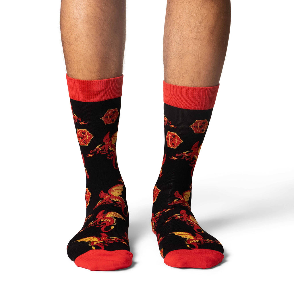 Good Luck Sock - Men's Dice and Dragons Socks