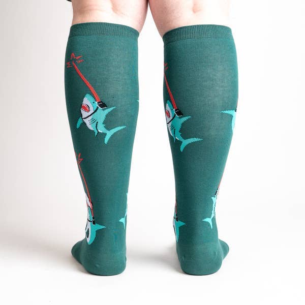 Sock it to Me - Stretch-It Knee High Sock: Frikkin Laser Beams