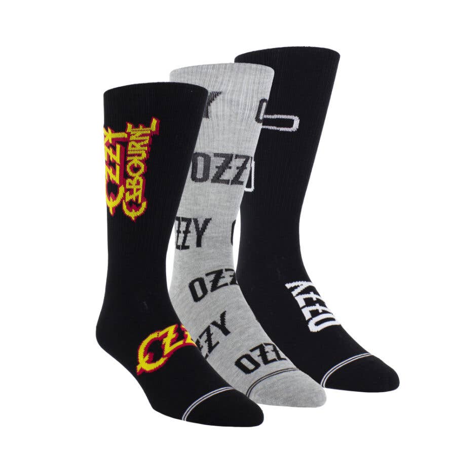 Perri's Socks - Ozzy Gift Box 3 Pack Crew Socks