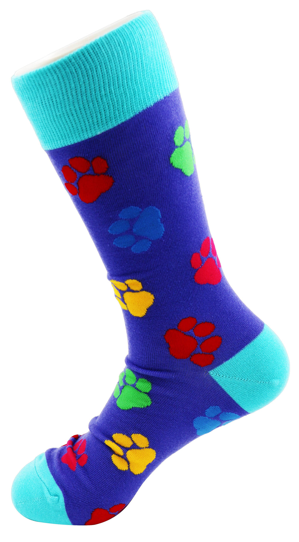 SoXcellent - Dog Paw Animal Unisex Fun Dress Casual Pattern Funny Socks
