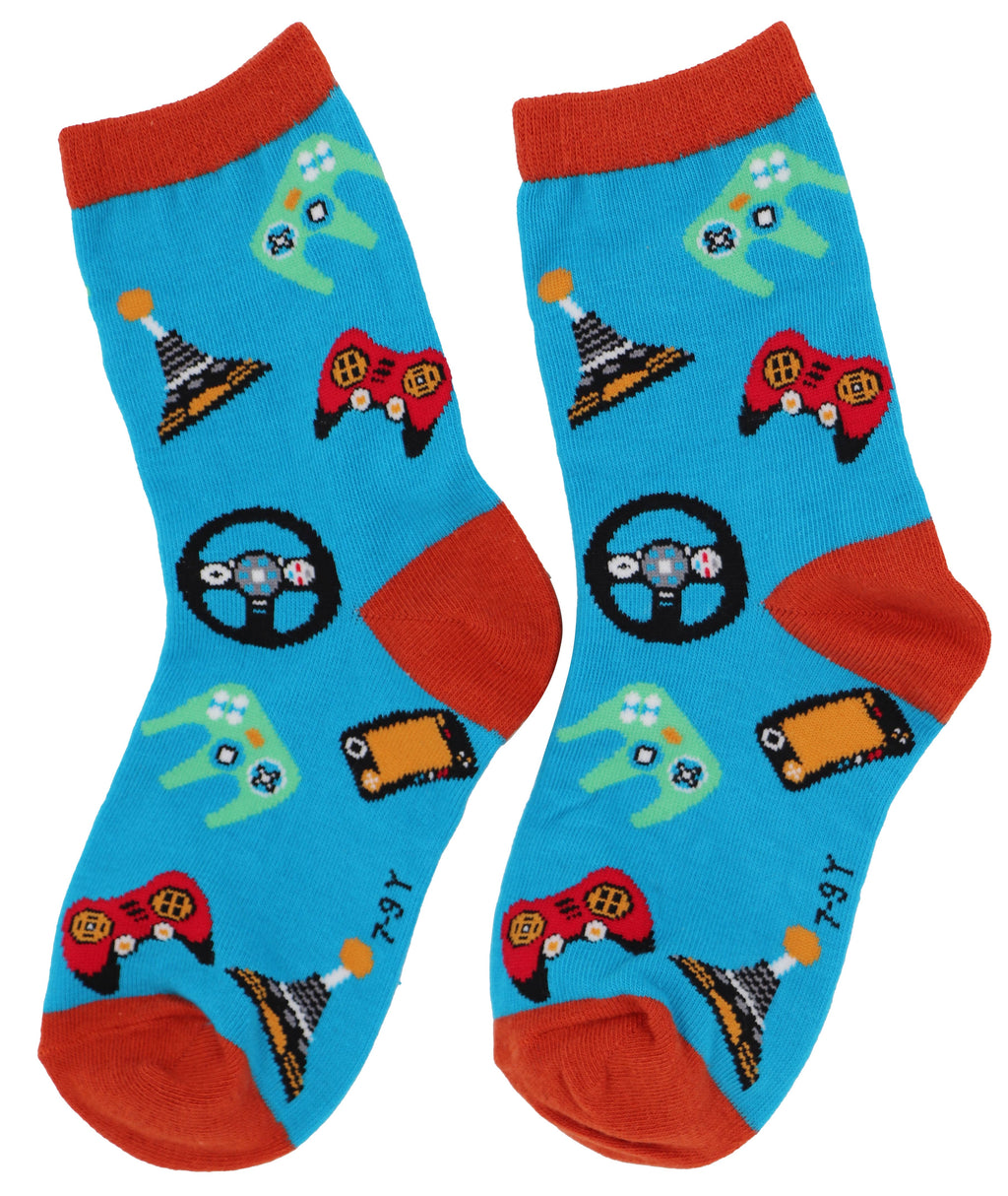SoXcellent - Kids - Boy Girl Game Novelty Socks