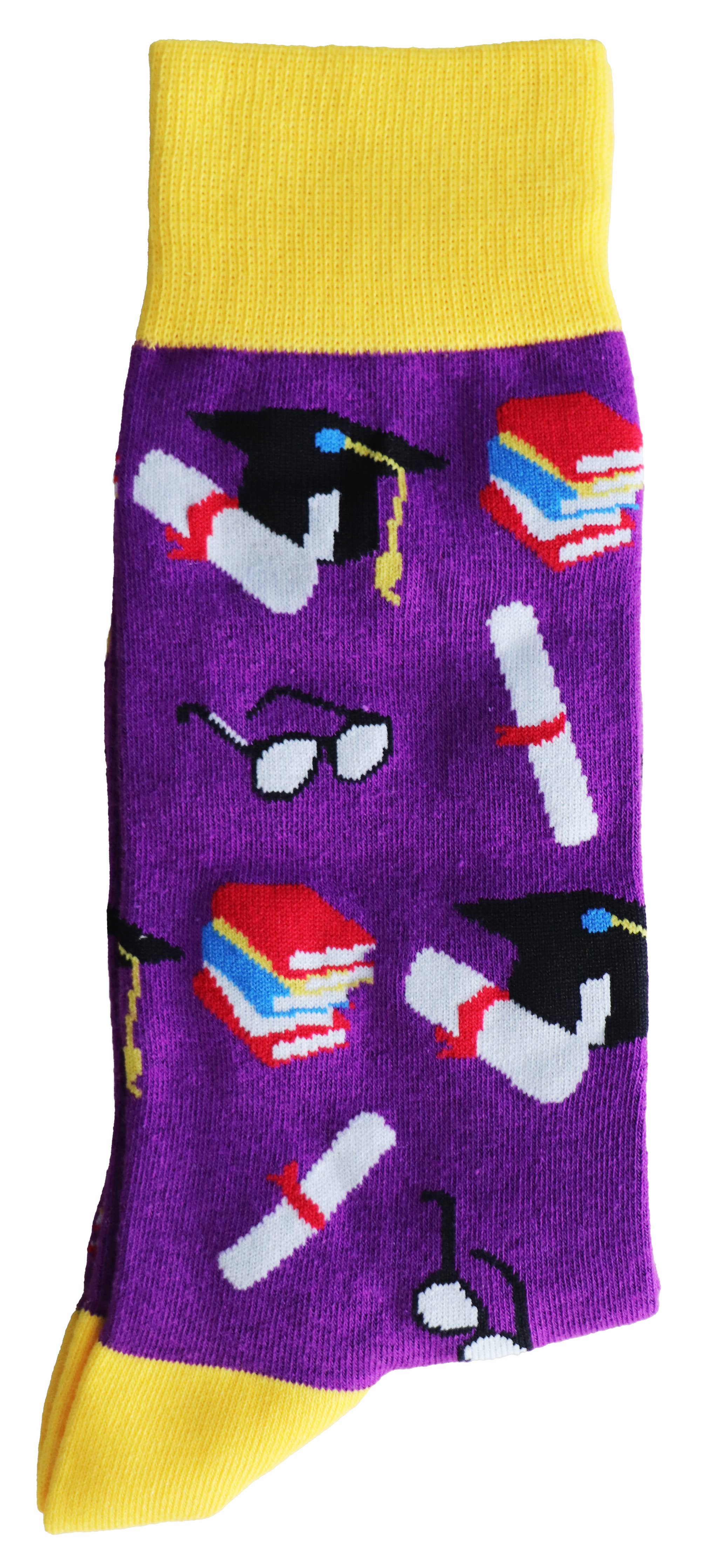 SoXcellent - Graduation Unisex Fun Casual Pattern Funny Socks