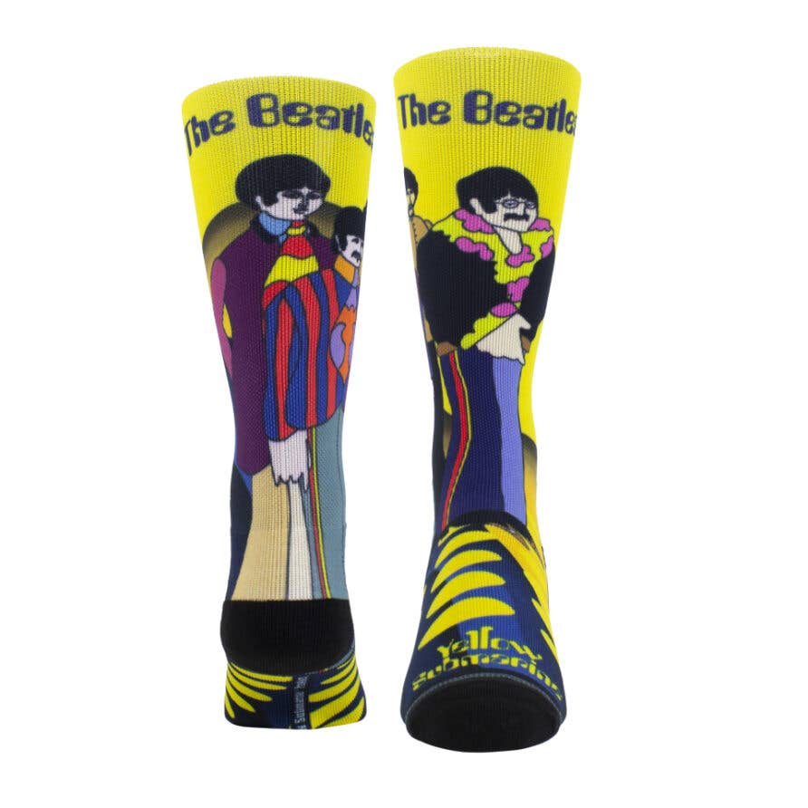 Perri's Socks - The Yellow Submarine Sea of Holes Dye Sublimation Crew Socks