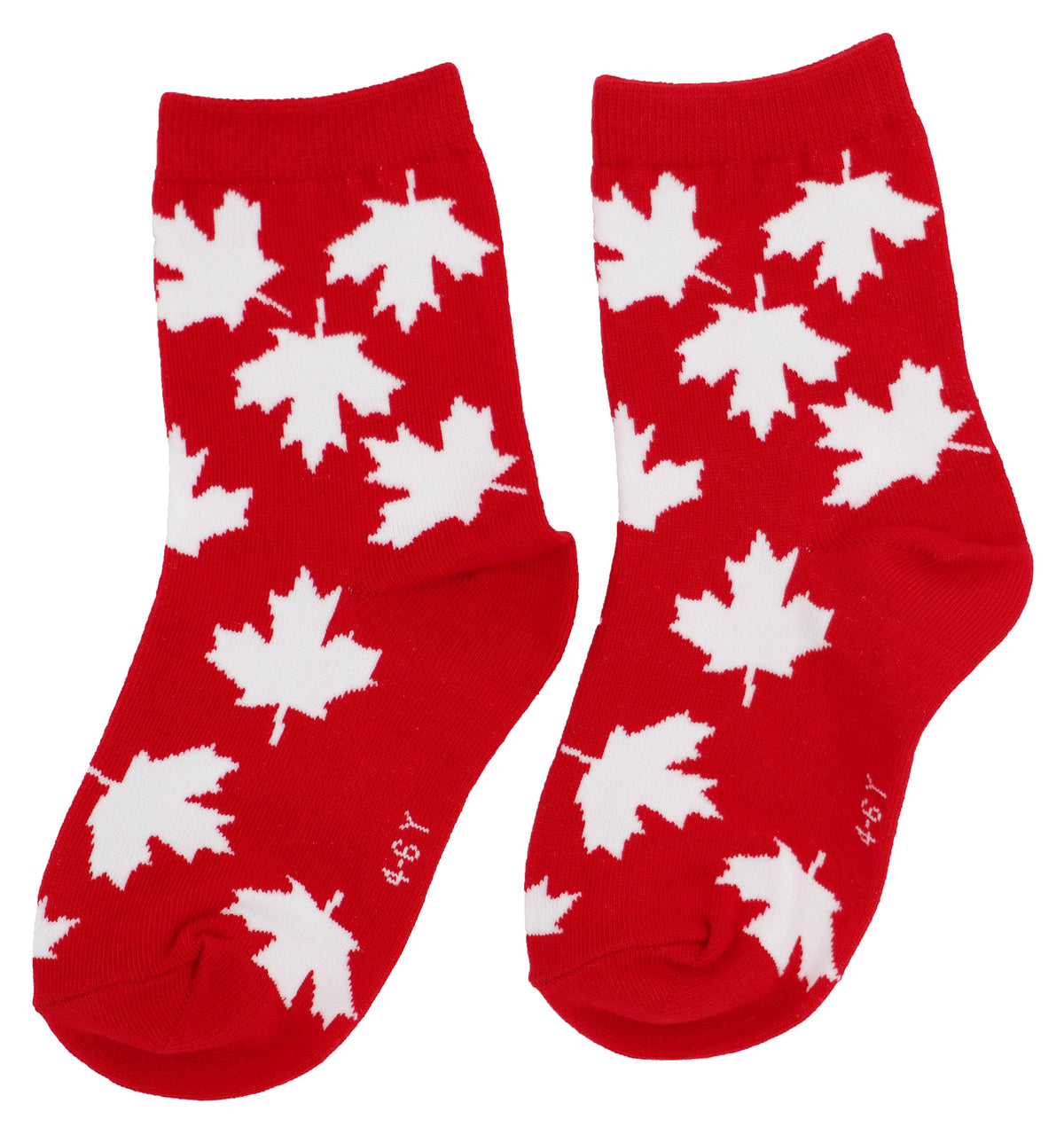 SoXcellent - Kids - Boy Girl Maple Leaves Canada Unisex Funny Novelty Socks