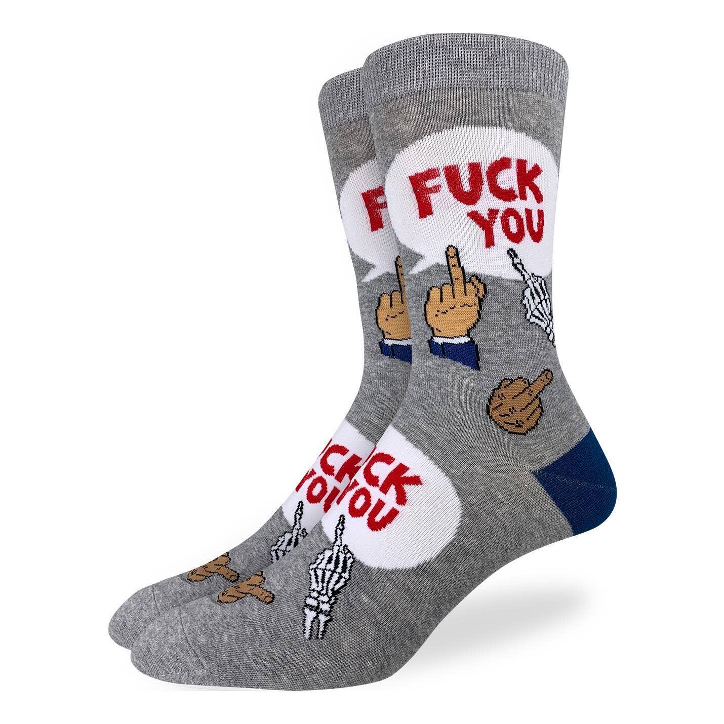 Good Luck Sock - Men's Big & Tall F You Socks