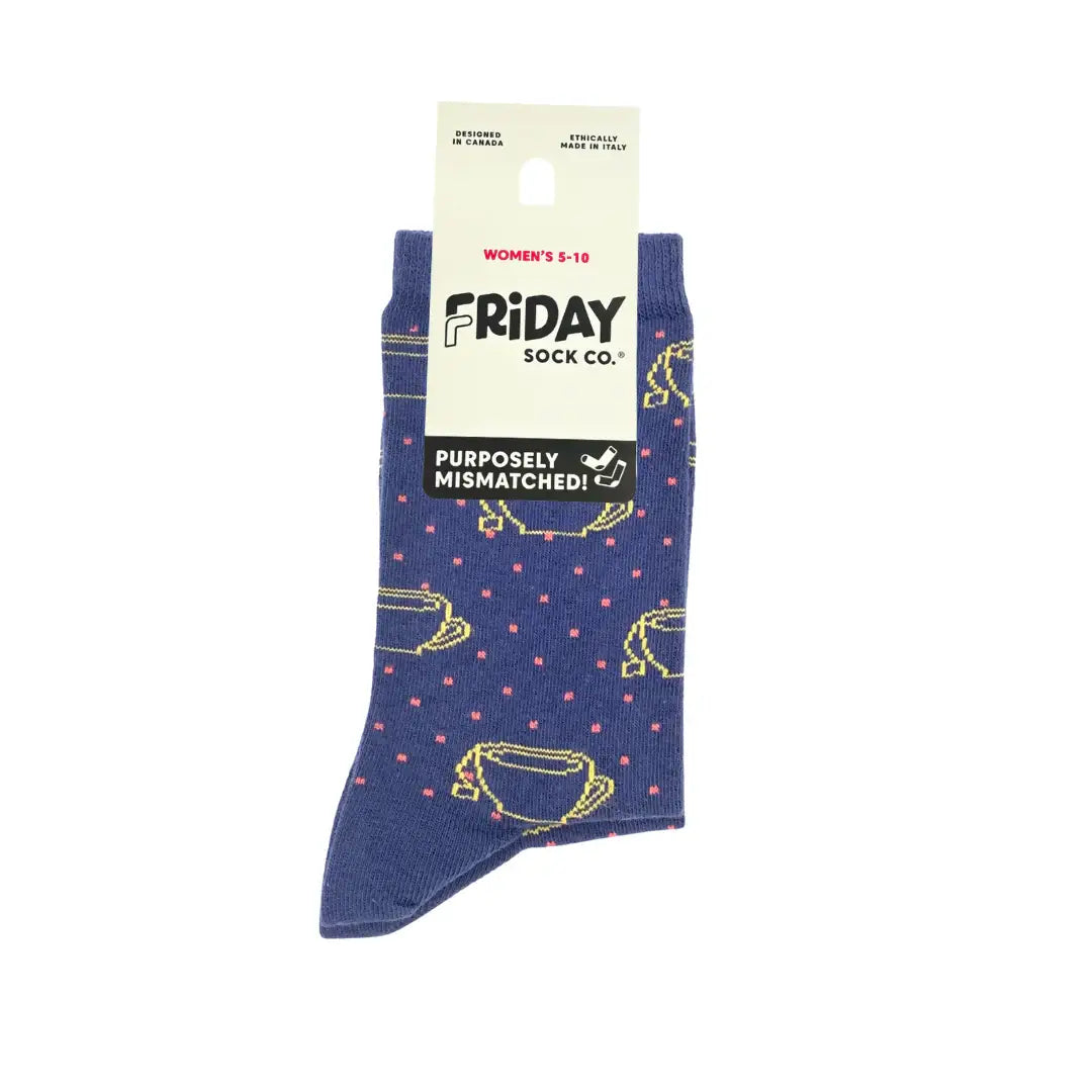 Friday Sock - Women's - Book & Tea Socks