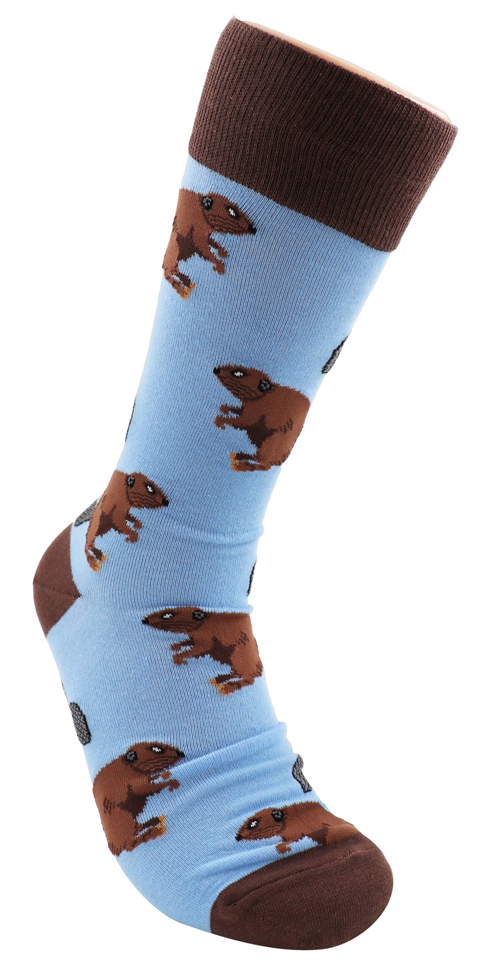 SoXcellent - Beaver Animal Unisex Fun Crew Novelty Funny Socks