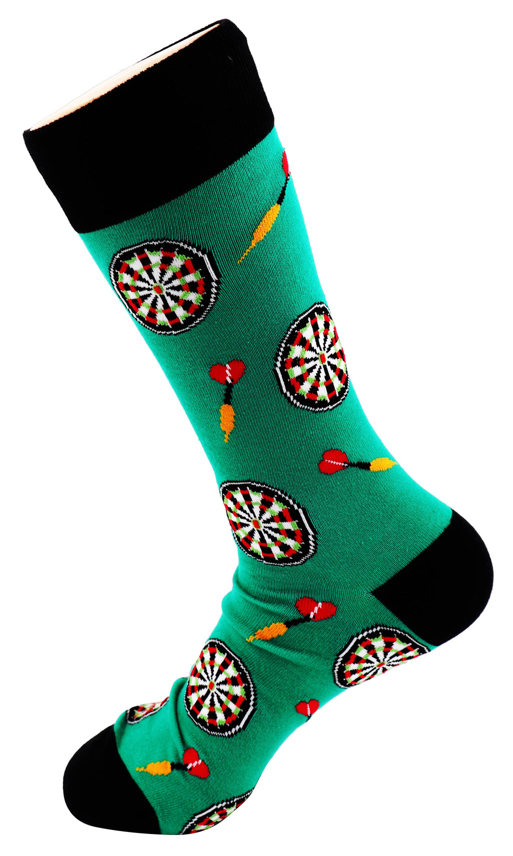 SoXcellent - Dart Board Tip Unisex Fun Dress Casual Pattern Funny Socks