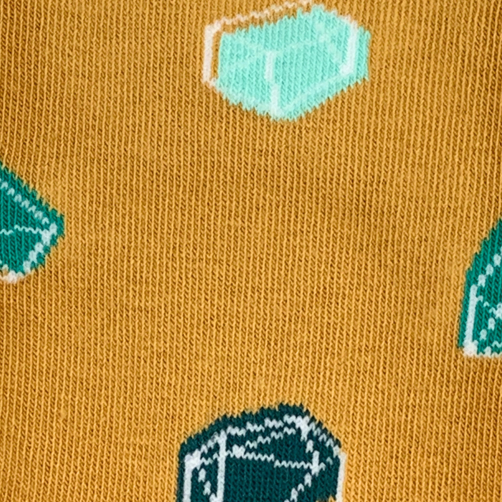 Friday Sock Co. - Women's Scatter Gemstone Crew  Socks - Colorful Gift for Mom