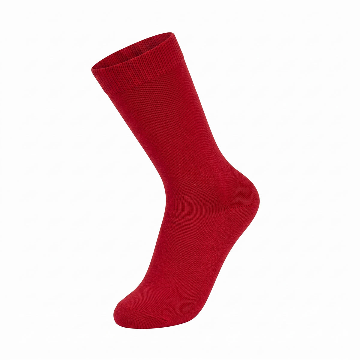 Yangmal Babo-Women's - Selly Dress Socks: RED
