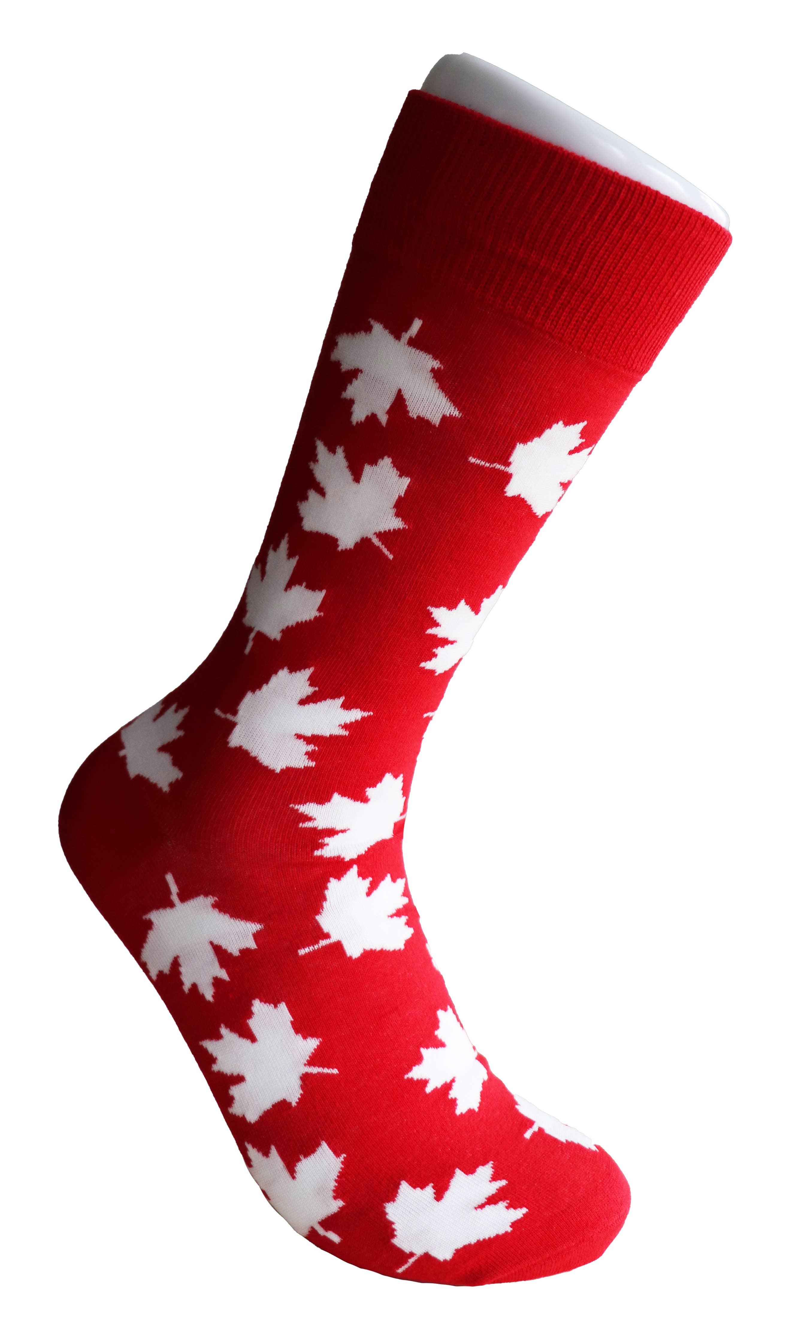 SoXcellent - Maple Leaves Canada Unisex Funny Socks - S