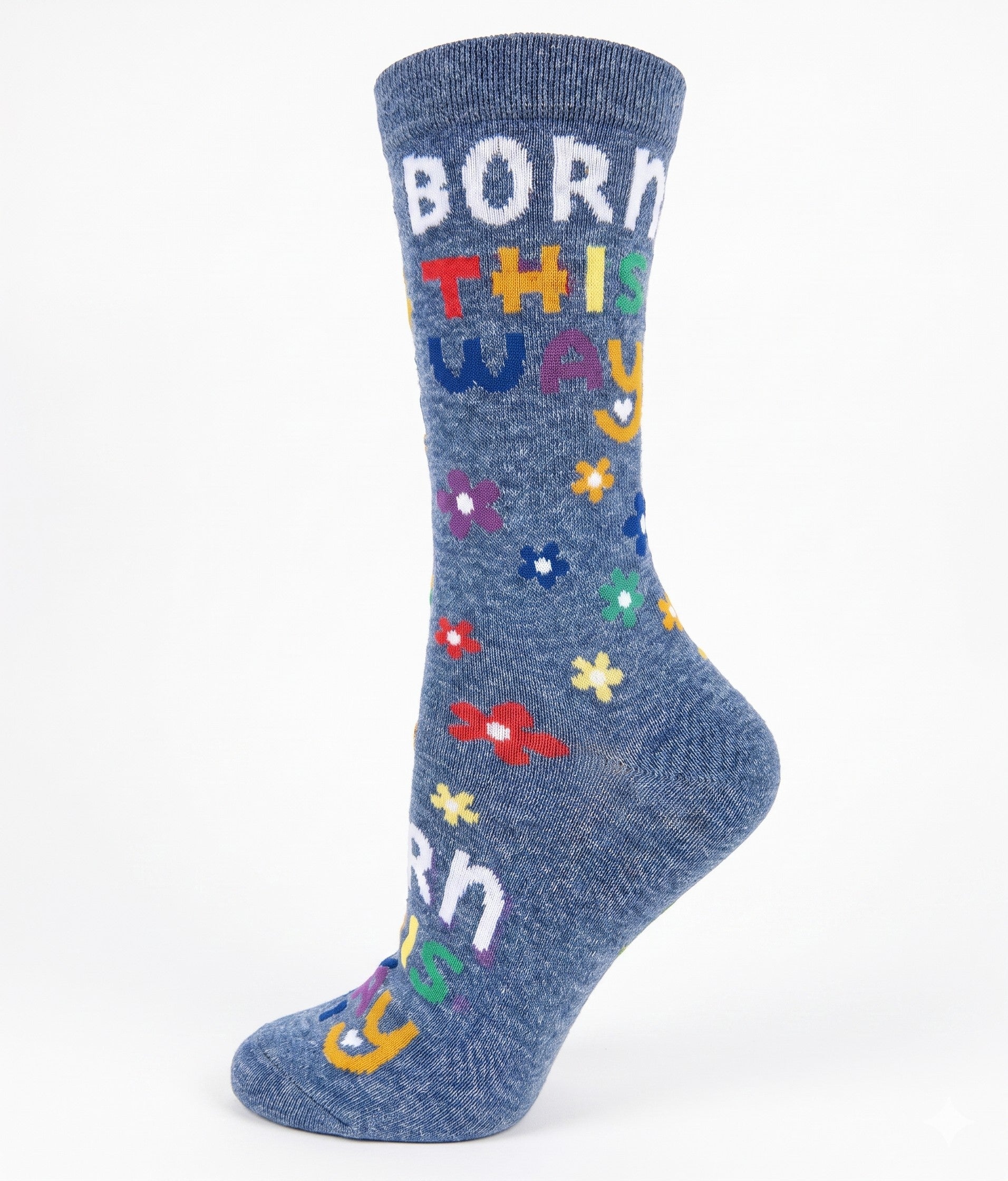 CRAZY TOES - LADIES - BONE THIS WAY Crew Socks