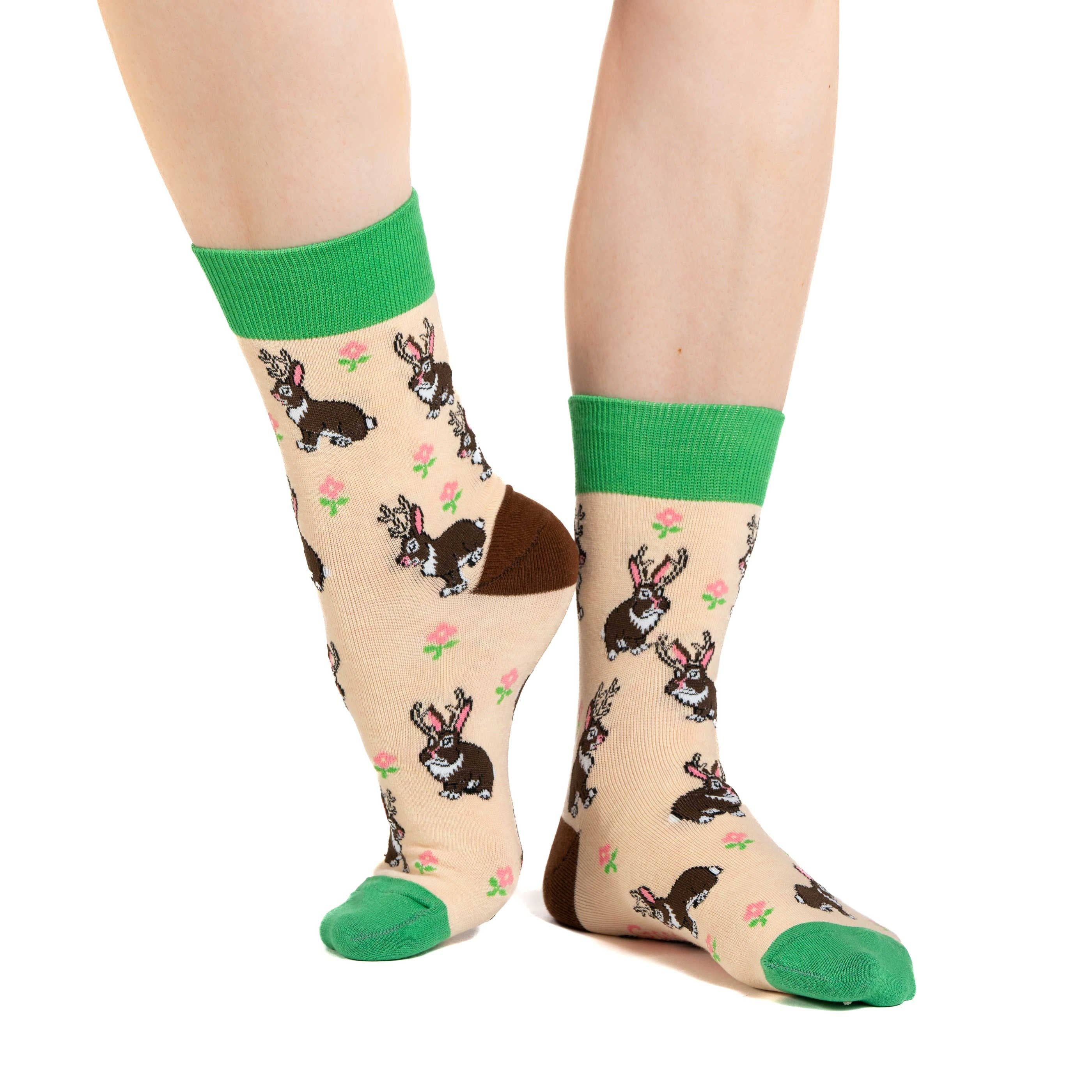Good Luck Sock - Women's Jackalope Socks
