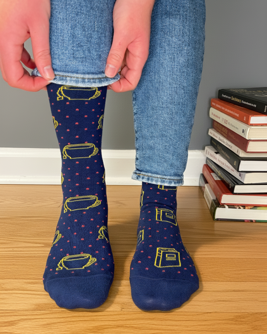 Friday Sock - Women's - Book & Tea Socks