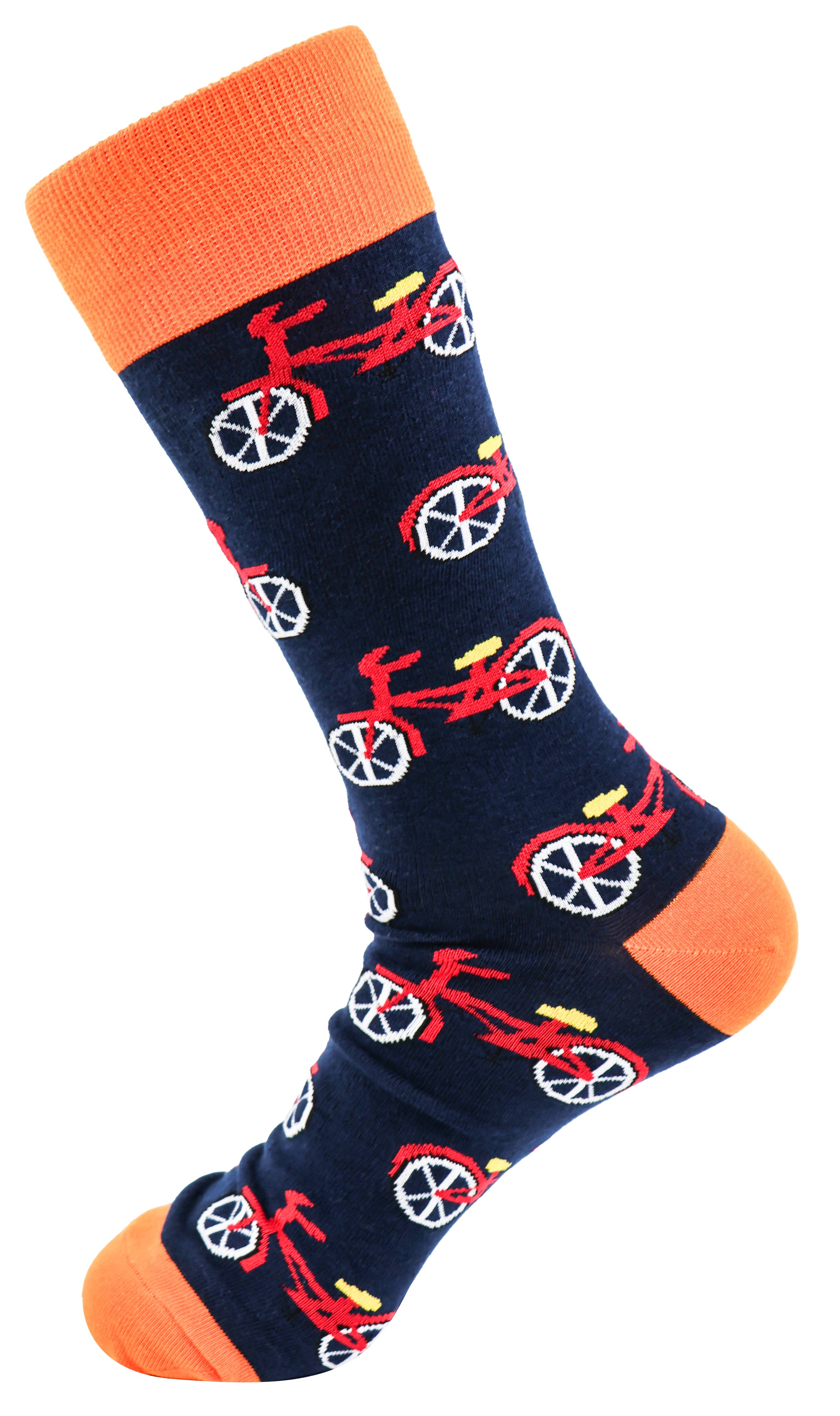 SoXcellent - Bicycle Bike Unisex Fun Casual Pattern Funny Socks