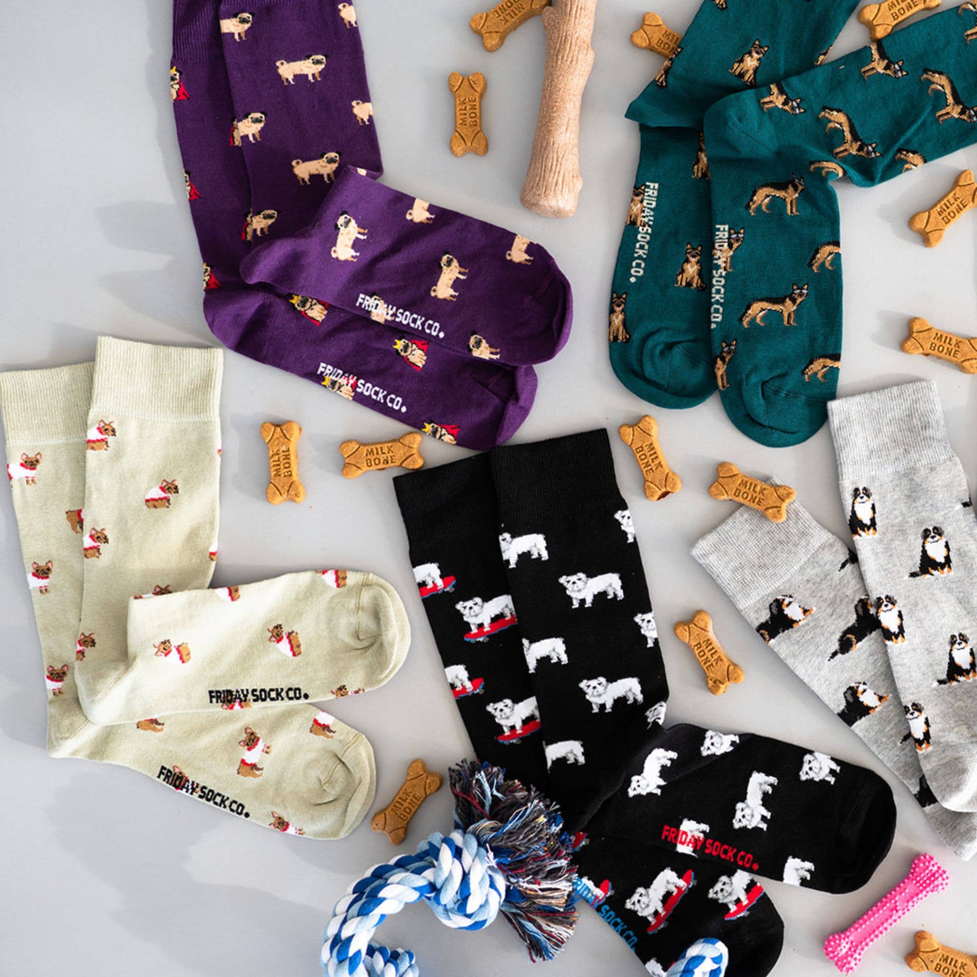 Friday Sock - Men's - French Bulldog Socks