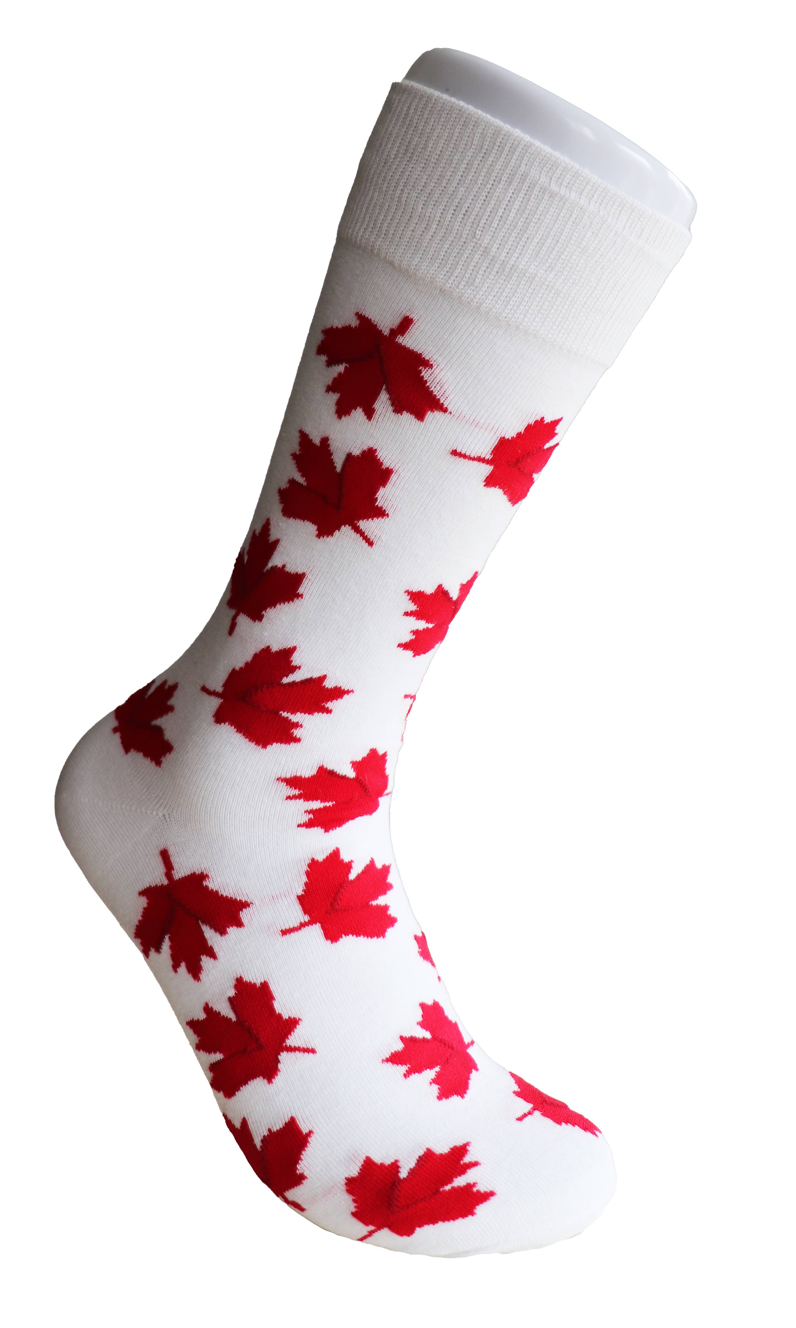 SoXcellent - Maple Leaves Canada Unisex Funny Socks - S