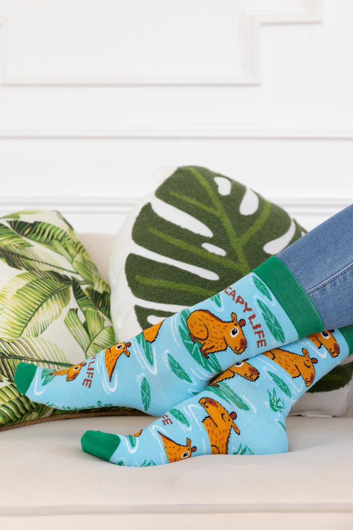 Uptown Sox - Women's - Capy Life Socks - For Her
