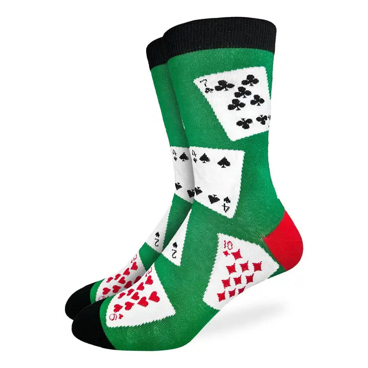 Good Luck Sock - Men's Cards Socks