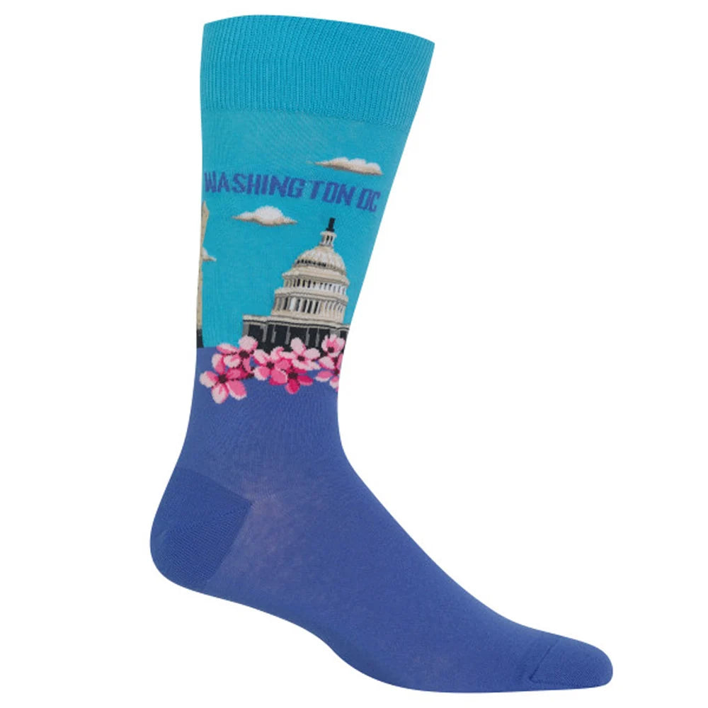 Hot Sox - Men - WASHINGTON DC Crew Socks
