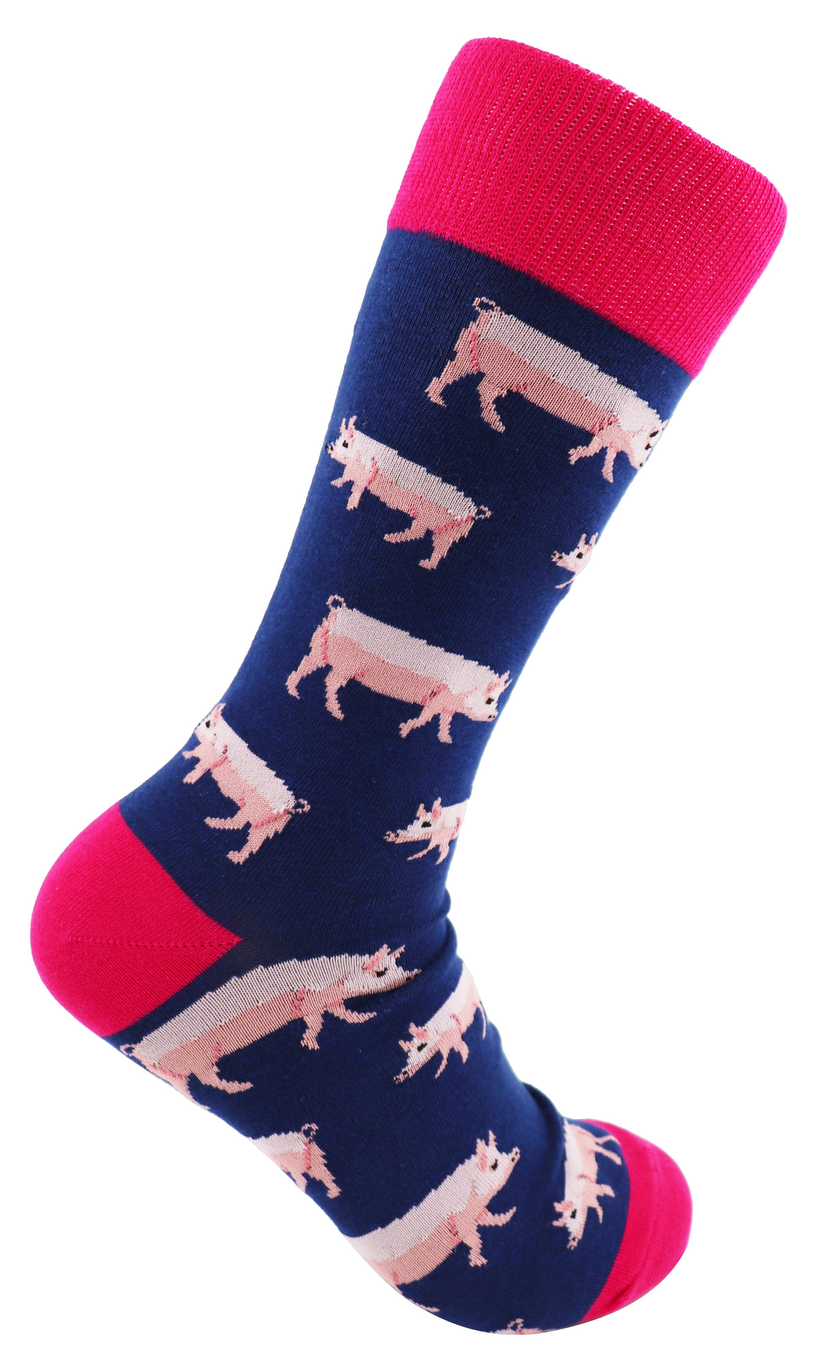 SoXcellent - Pig Animal Unisex Fun Dress Casual Pattern Funny Socks