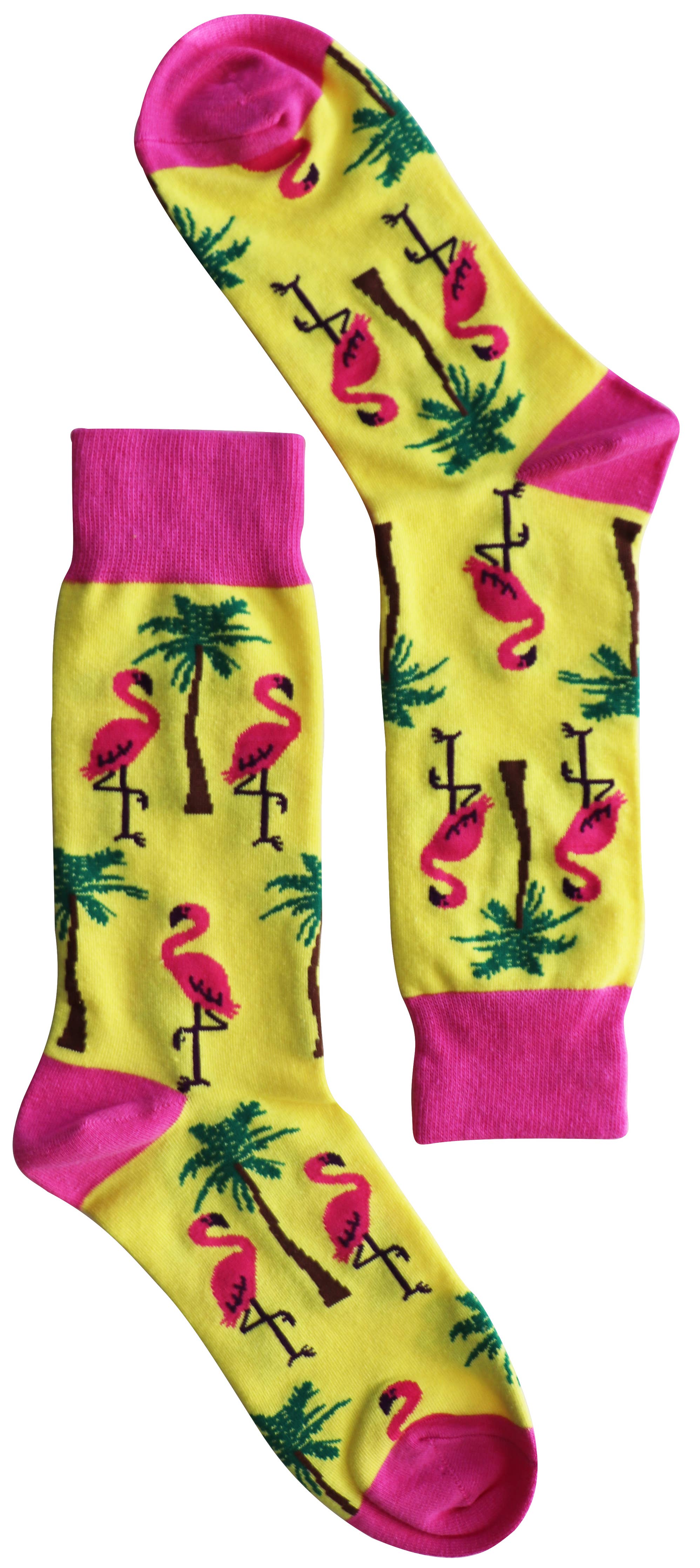 SoXcellent - Flamingo Tress Animal Unisex Luxury Socks - S