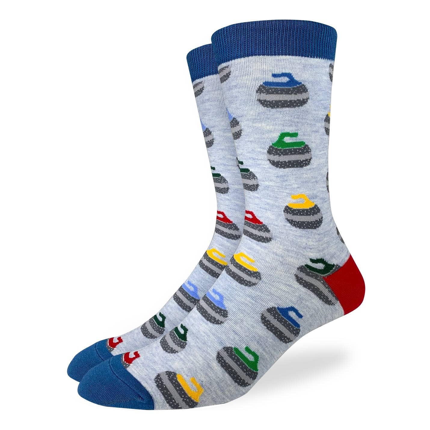 Good Luck Sock - Men's Big & Tall Curling Stones Socks