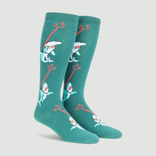 Sock it to Me - Stretch-It Knee High Sock: Frikkin Laser Beams