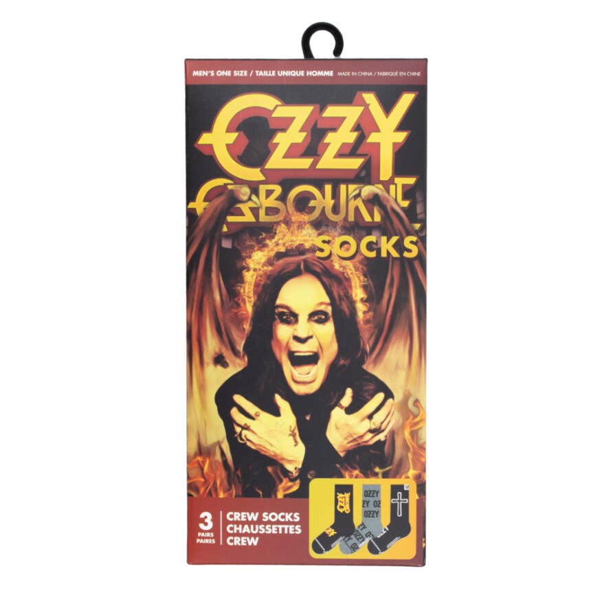 Perri's Socks - Ozzy Gift Box 3 Pack Crew Socks
