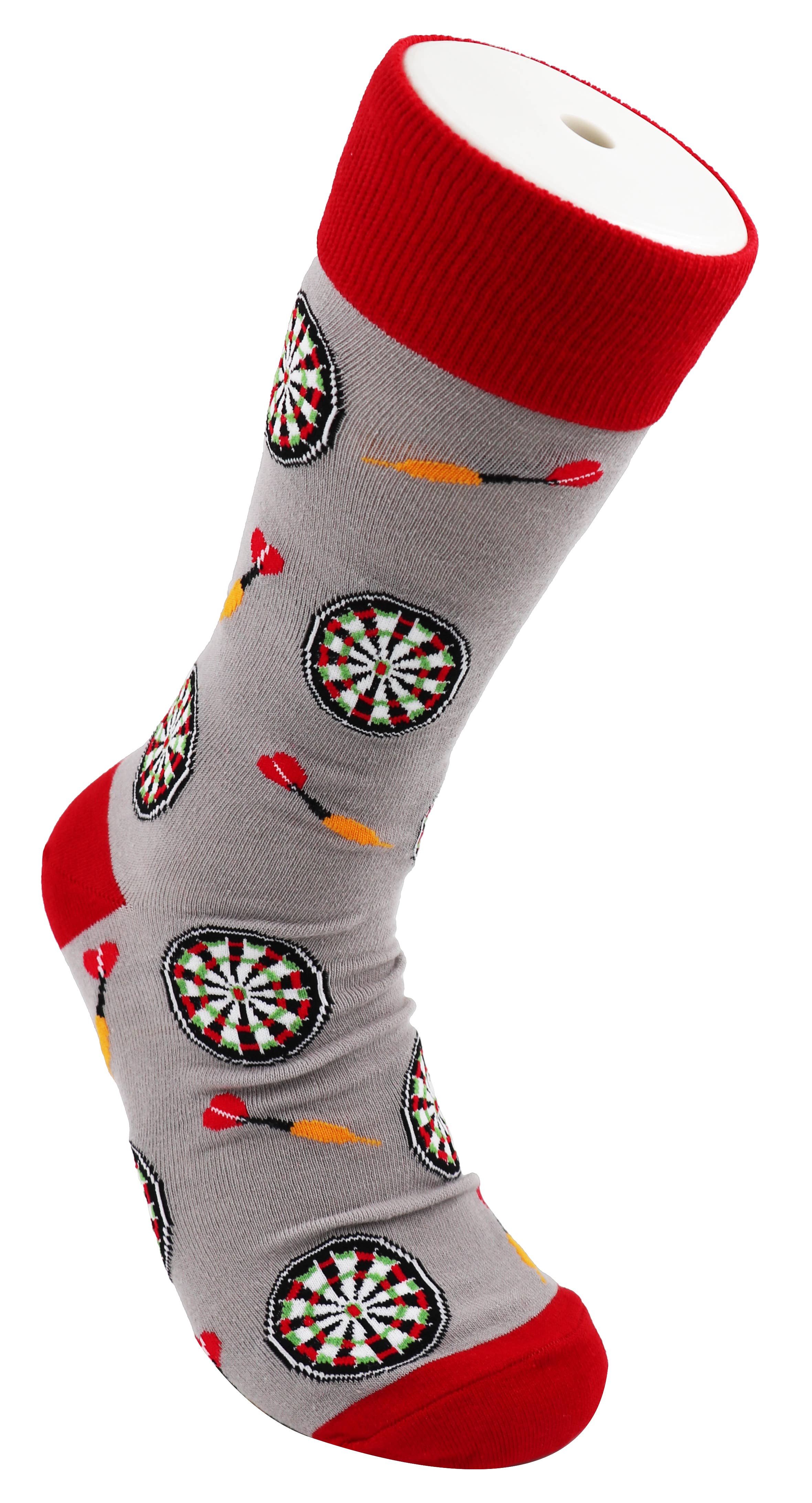 SoXcellent - Dart Board Tip Unisex Fun Dress Casual Pattern Funny Socks