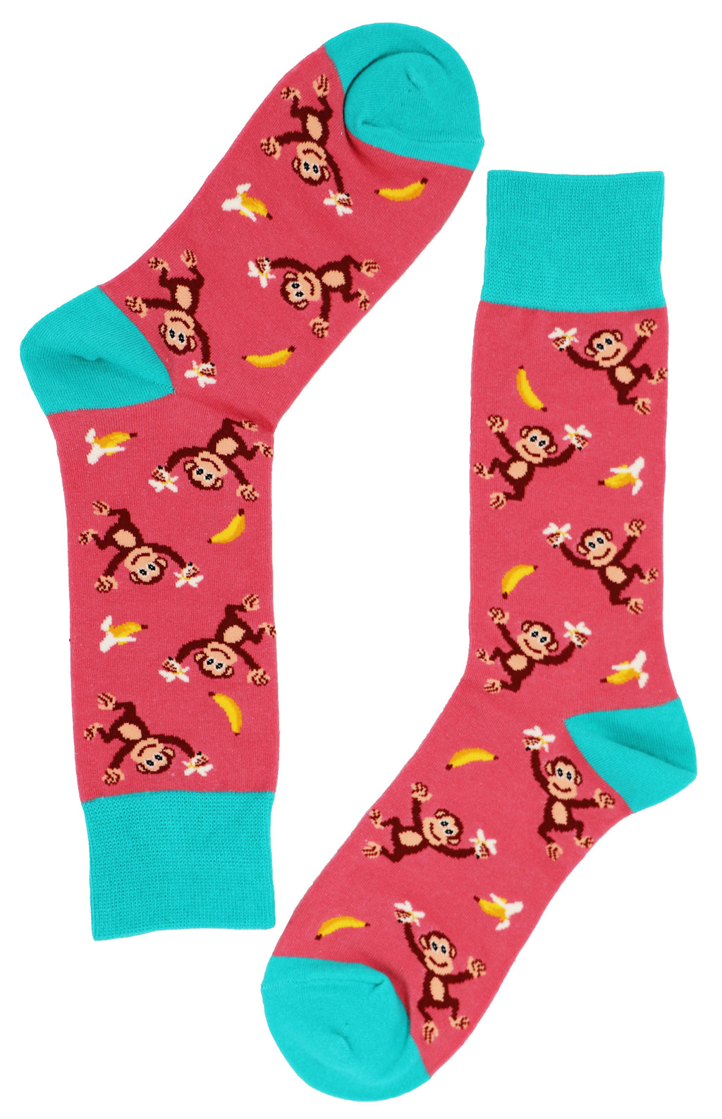 SoXcellent - Monkey Banana Unisex Fun Crew Novelty Funny Socks