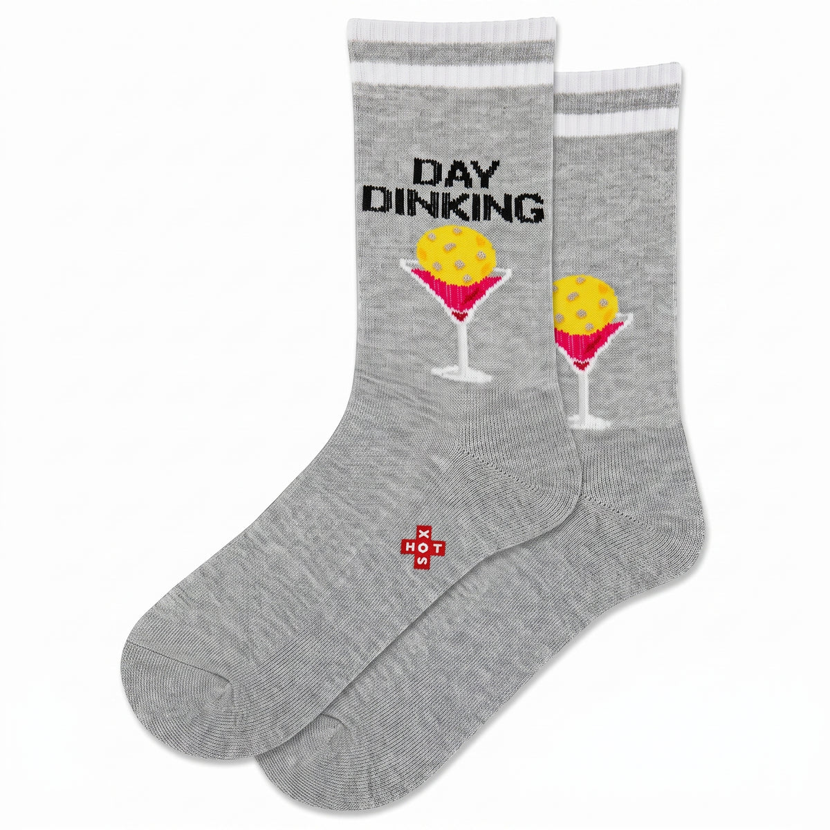 Hot Sox - Women - DAY DINKING Crew Socks