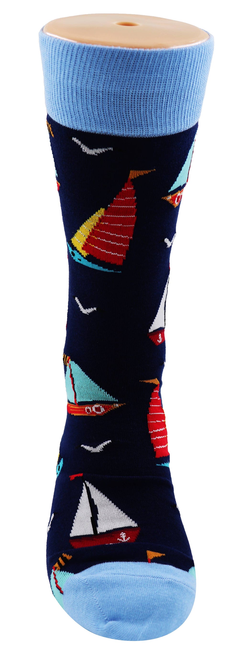 SoXcellent - Sailing Boat Unisex Fun Crew Novelty Funny Socks - M