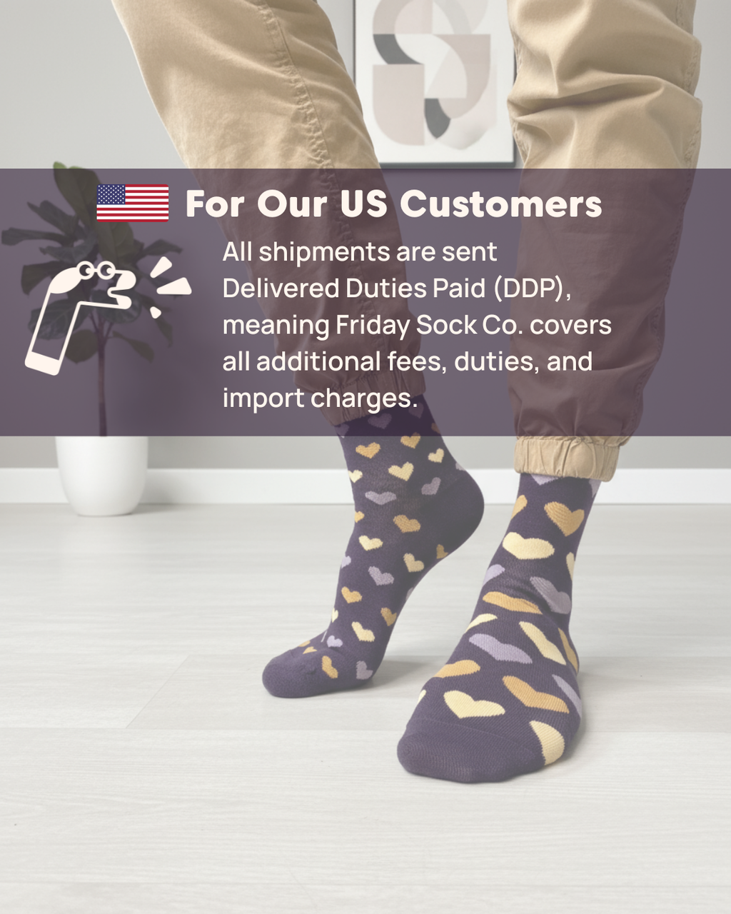 Friday Sock Co. - Men's Green Dinosaur Mid-Calf Socks