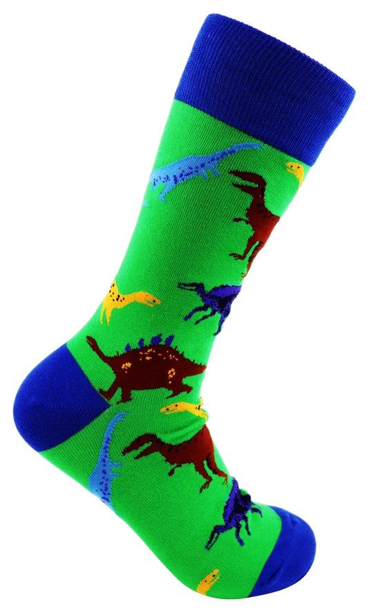 SoXcellent - Assorted Dinosaur Animal Unisex Casual Pattern Funny Socks - M