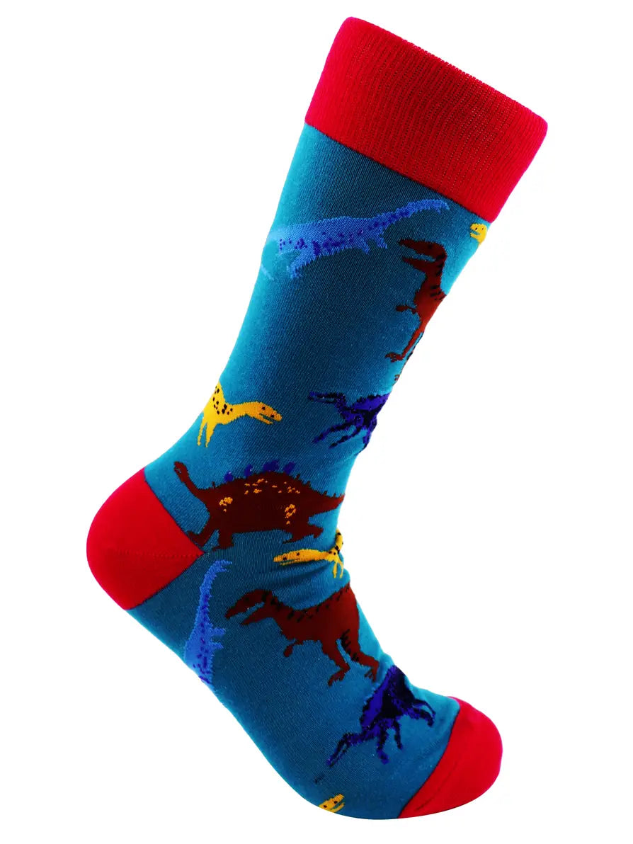 SoXcellent - Assorted Dinosaur Animal Unisex Casual Pattern Funny Socks - M