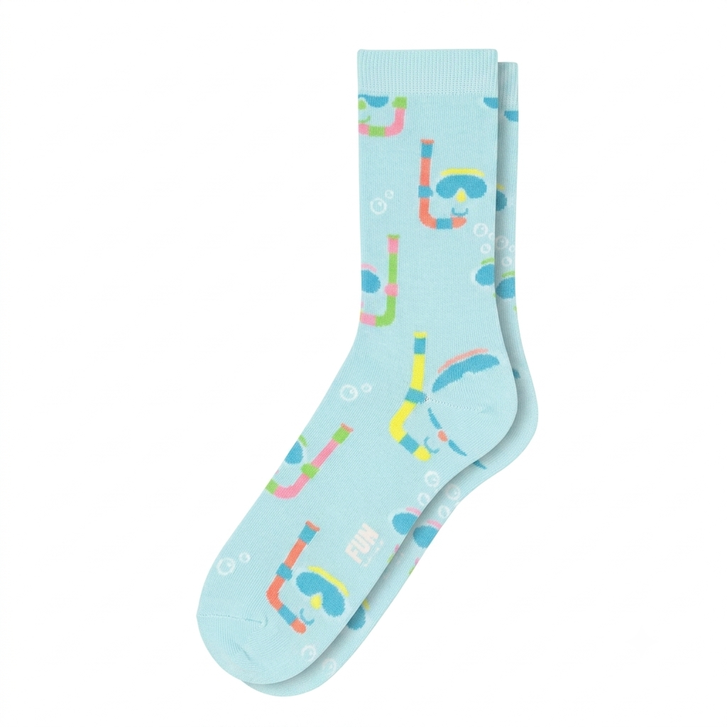 FUN Socks - Women's - DIVING Crew Socks