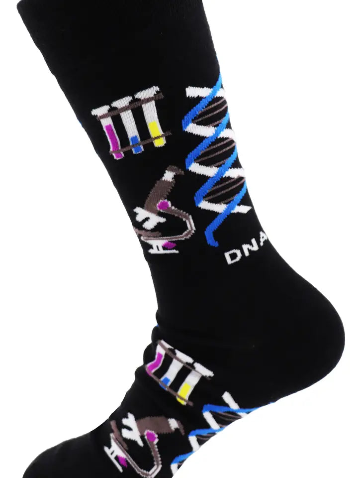 SoXcellent-Dna Researcher Unisex Crew Novelty Socks